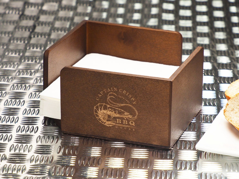 Logotrade promotional merchandise photo of: Napkin box 1957121