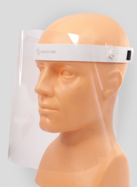 Logo trade promotional merchandise image of: TEMIDA tilting face shield 1424162