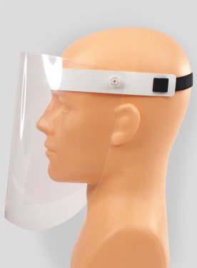 Logo trade promotional item photo of: TEMIDA tilting face shield 1424162