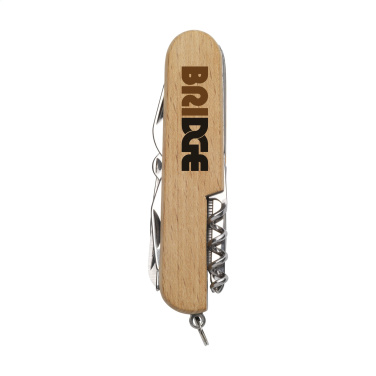 Logotrade promotional gift image of: Beechwood Pocket knife