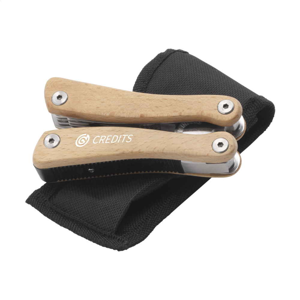 Logotrade promotional giveaway image of: Beechwood Multitool