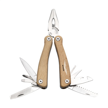 Logo trade advertising products picture of: Beechwood Multitool