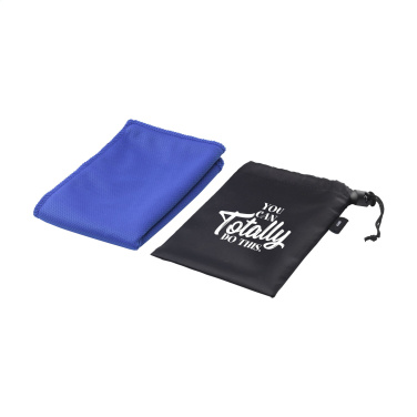 Logo trade advertising product photo of: CoolDown RPET sports cooling towel