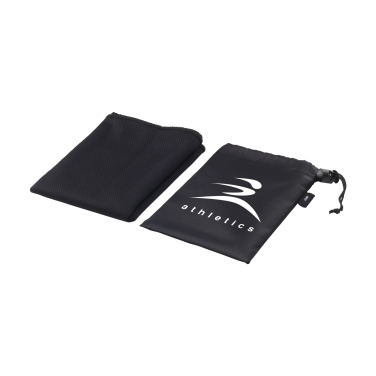 Logo trade promotional gifts picture of: CoolDown RPET sports cooling towel