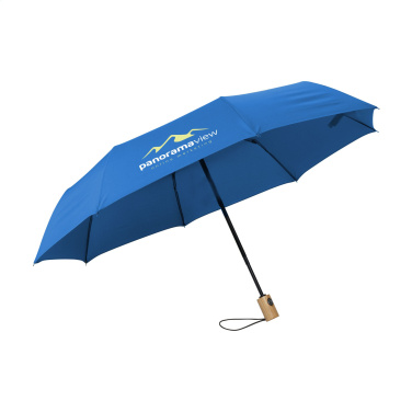 Logotrade promotional giveaway image of: Michigan foldable RCS RPET umbrella 21 inch