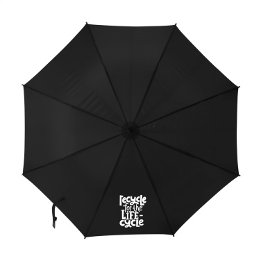 Logo trade corporate gift photo of: Everest RCS RPET umbrella 23 inch