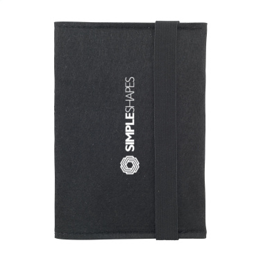 Logo trade business gift photo of: Identify GRS RPET Felt passport holder