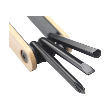 Logo trade promotional merchandise image of: Bamboo Black Tool multi tool