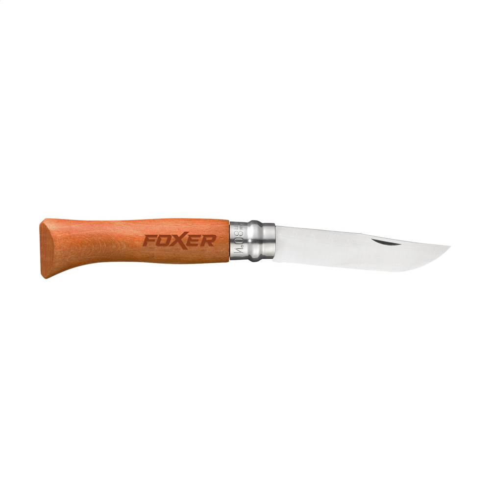 Logo trade advertising products image of: Opinel No 08 Carbon pocket knife