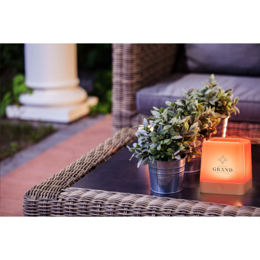 Logo trade promotional gifts image of: Grundig Lumo Solar Table Lamp