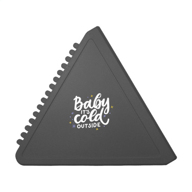 Logo trade promotional gift photo of: Ice Scraper Triangle