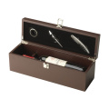 Château wine gift set, burgundy