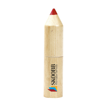 Logo trade promotional gift photo of: ColourWoody coloured pencils