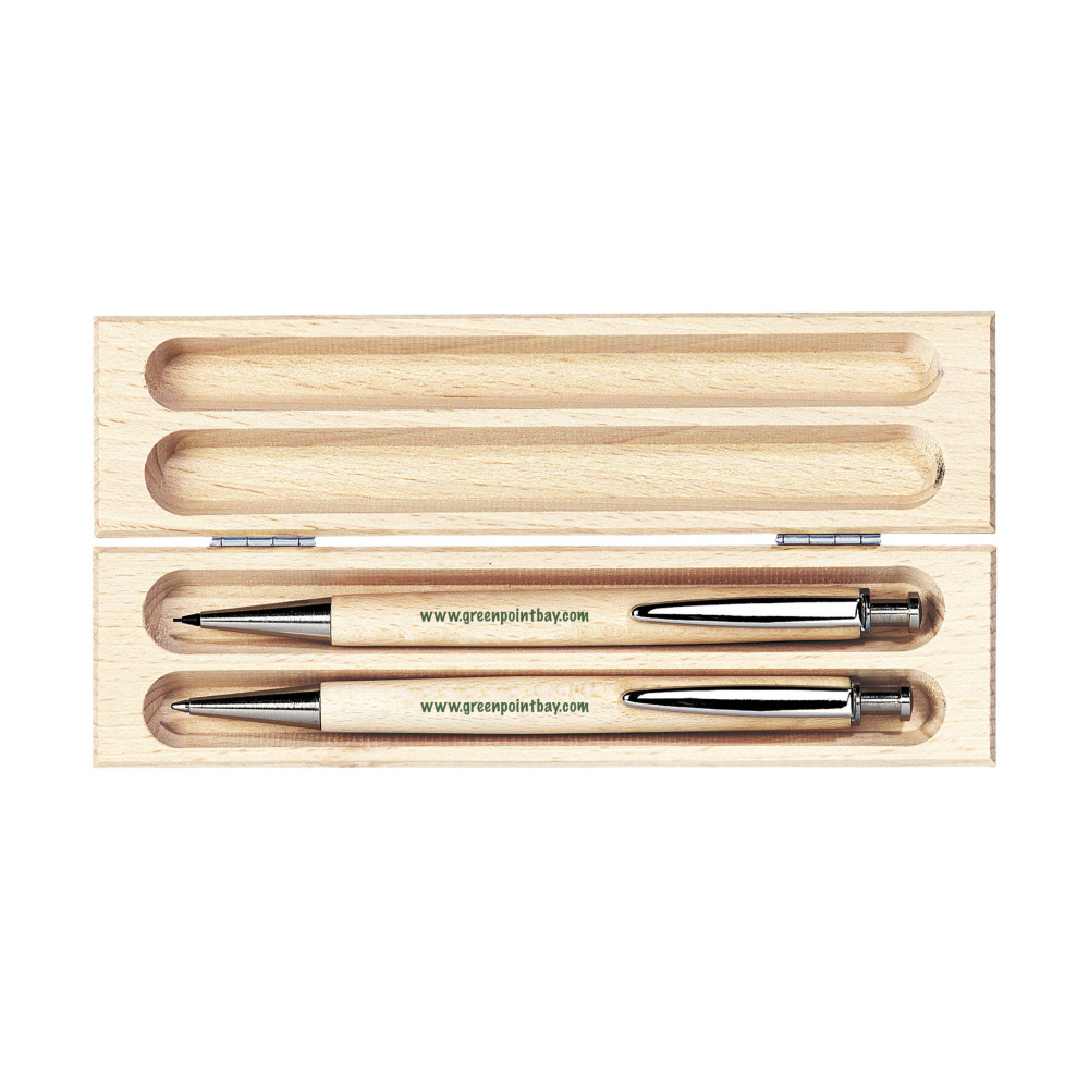 Logo trade promotional giveaway photo of: NovaSet writing set