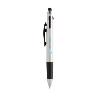 Logo trade business gifts image of: Triple Touch stylus pen