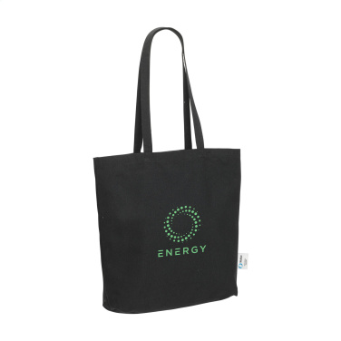 Logo trade promotional merchandise image of: Wolkat Rabat Recycled Textile Shopper