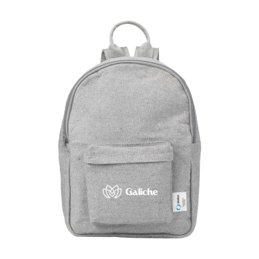 Logo trade promotional item photo of: Wolkat Agadir Recycled Textile Backpack