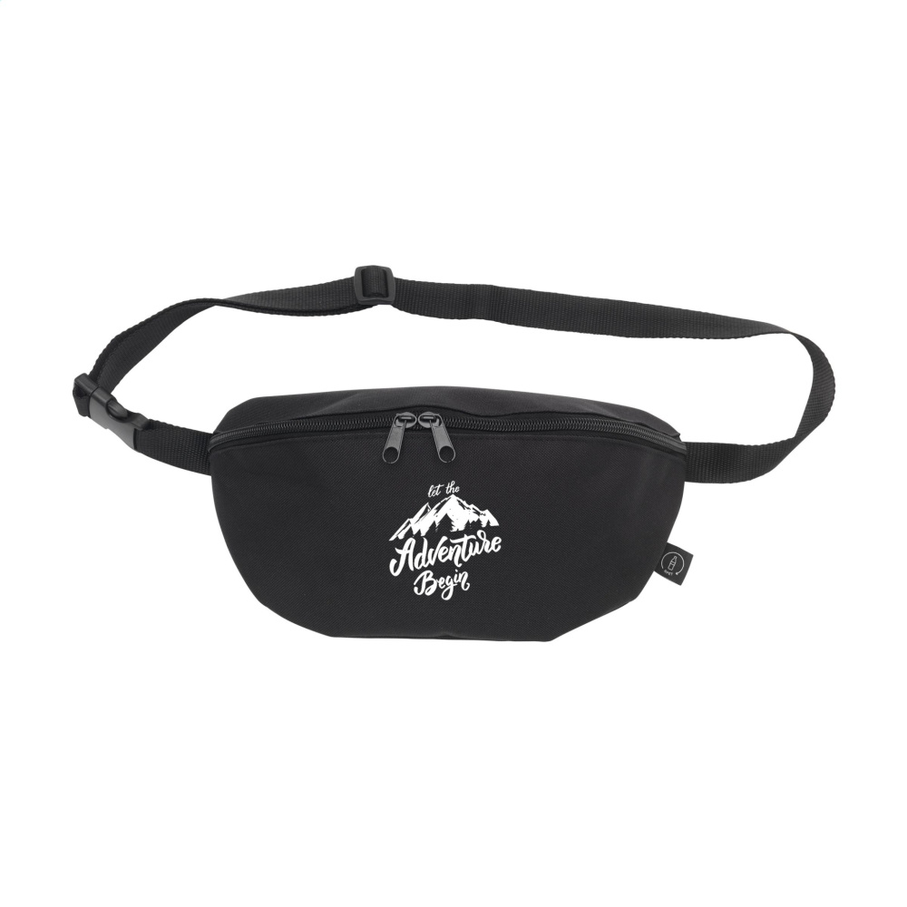 Logotrade promotional product picture of: Huckle Belt Bag GRS RPET waist bag