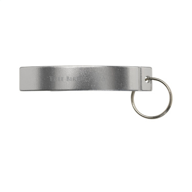 Logotrade promotional giveaway image of: Alu Opener keyring