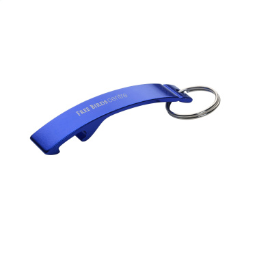 Logo trade promotional items picture of: Alu Opener keyring