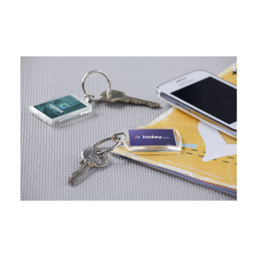 Logotrade promotional item image of: Club keyring