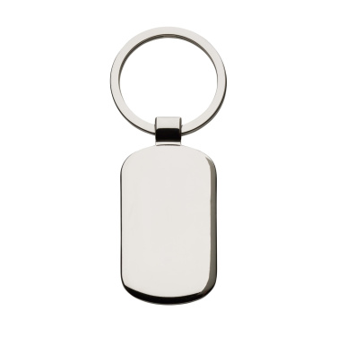 Logotrade promotional gift picture of: KeyTag Rectangular keyring