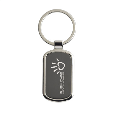 Logotrade corporate gifts photo of: KeyTag Rectangular keyring