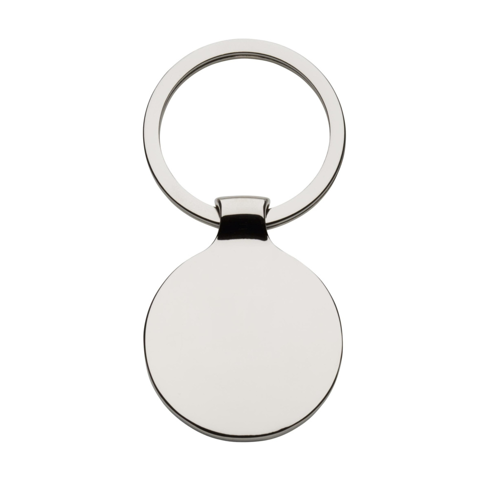 Logo trade promotional giveaway photo of: KeyTag Circle keyring