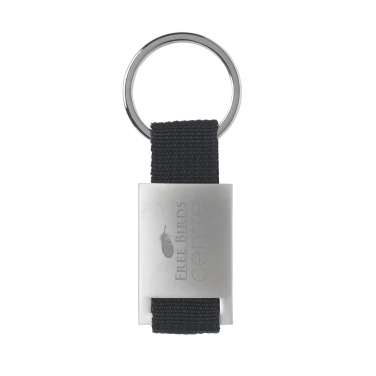 Logo trade promotional gifts image of: Eloy keyring