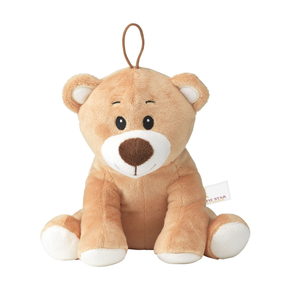 Logotrade promotional item image of: Thom plush bear cuddle toy