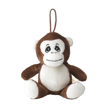 Logo trade promotional products image of: Animal Friend Monkey cuddle toy