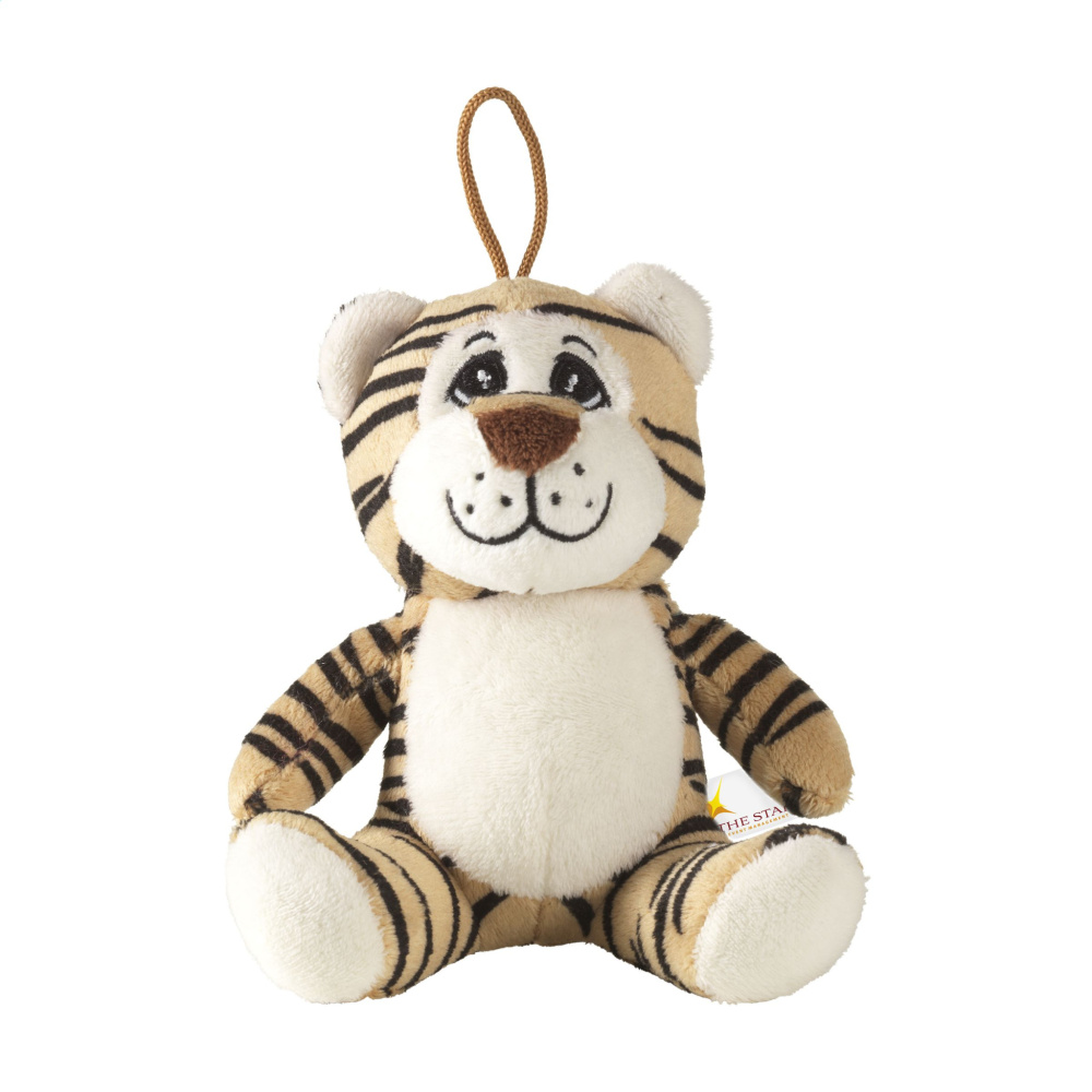 Logotrade promotional item picture of: Animal Friend Tiger cuddle toy