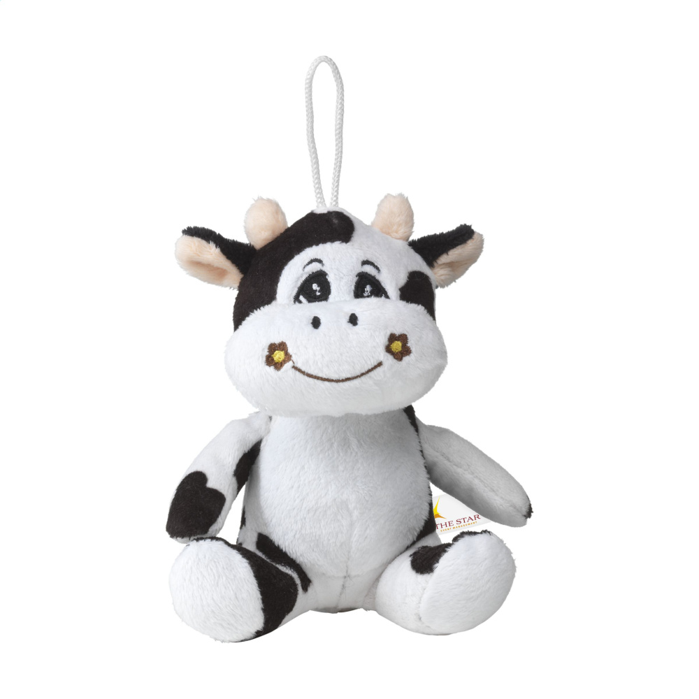 Logo trade promotional items image of: Animal Friend Cow cuddle toy