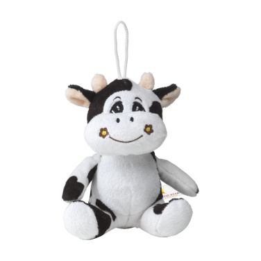 Logo trade promotional giveaway photo of: Animal Friend Cow cuddle toy