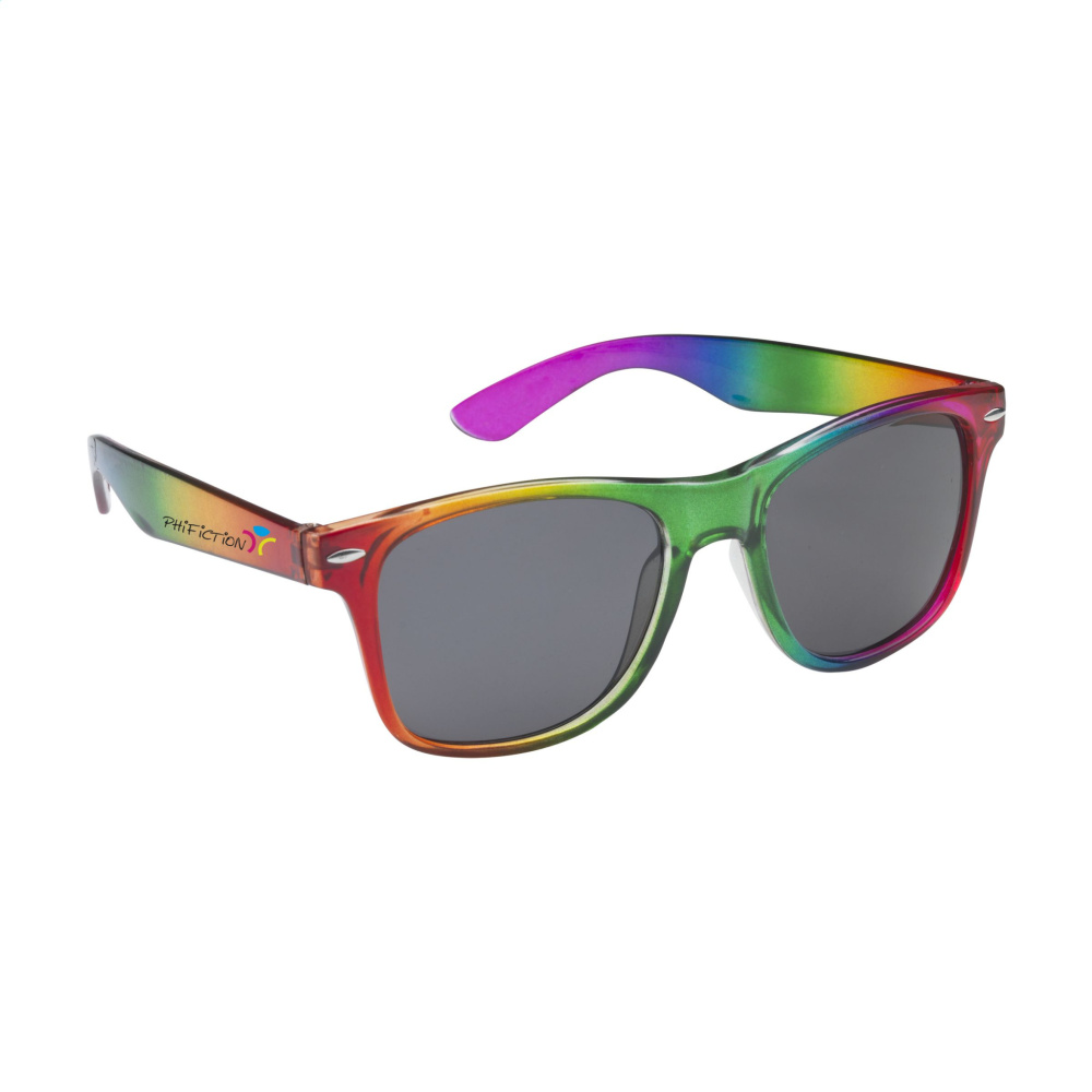 Logo trade promotional item photo of: Rainbow sunglasses