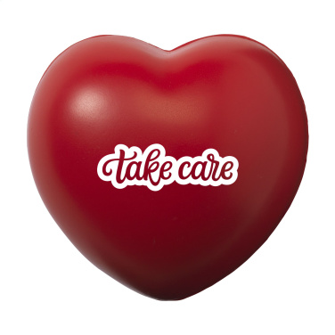 Logo trade corporate gift photo of: Anti Stress Heart stress ball