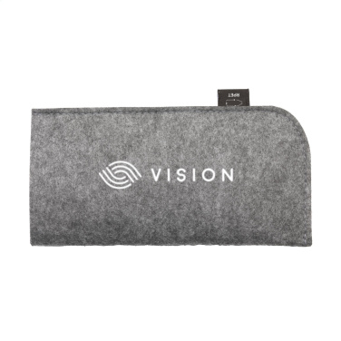 Logo trade advertising products picture of: Feltro GRS RPET Pouch for glasses