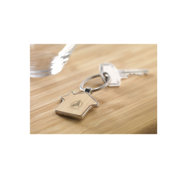 Logo trade promotional merchandise picture of: Casa bamboo keyring