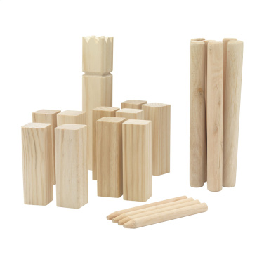 Logotrade promotional product picture of: Kingdom Kubb Outdoor Game