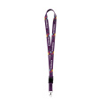 Lanyard Sublimation Buckle keycord 20 mm, multicolour