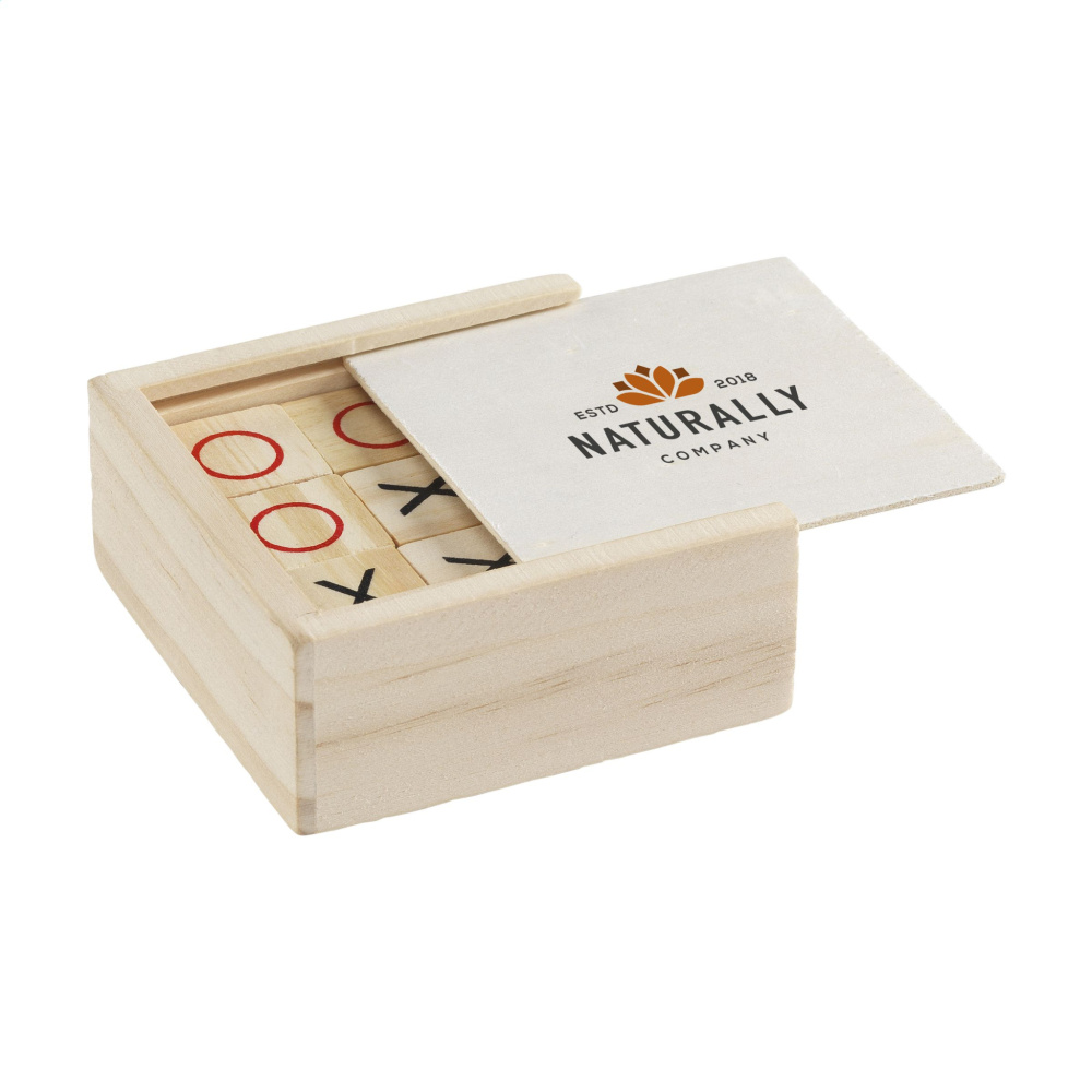 Logotrade corporate gifts photo of: Tic Tac Toe Game Bamboo