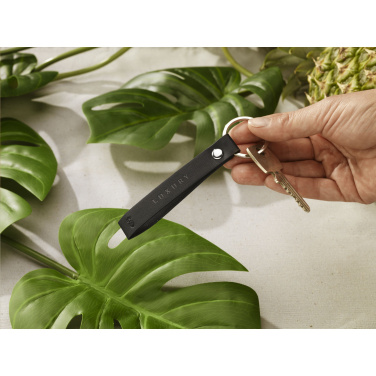 Logo trade business gift photo of: Vegan Pineapple Leather Keyring