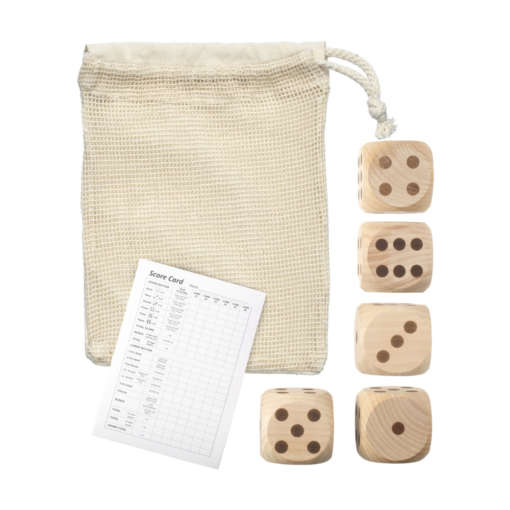 Logo trade promotional items image of: Outdoor Dice Game