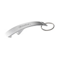 Alu Opener GRS Recycled keyring, silver