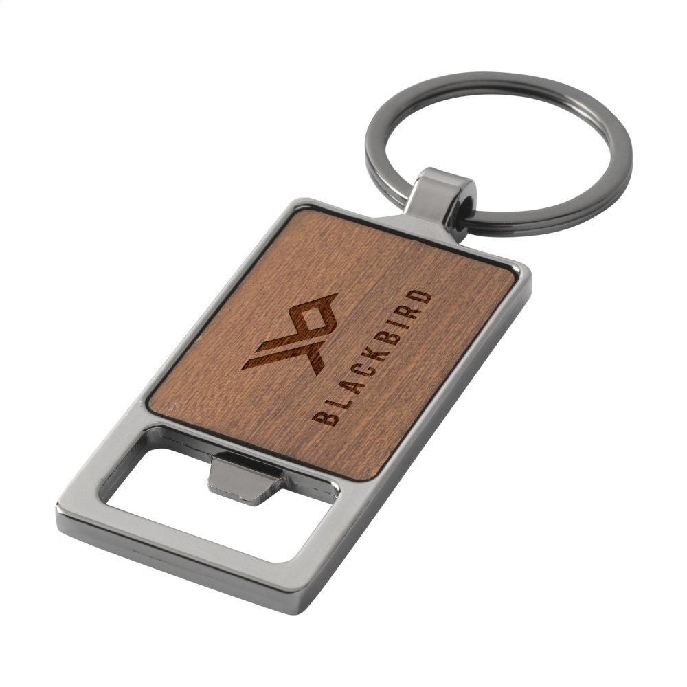 Logotrade promotional giveaway image of: Sammy bottle opener / keyring