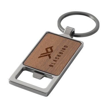 Logotrade advertising product image of: Sammy bottle opener / keyring