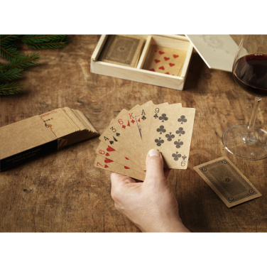 Logo trade promotional gifts picture of: Recycled Playing Cards Double X-Mas