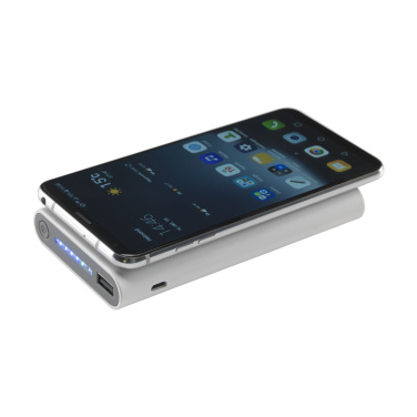 Logotrade promotional item picture of: Wireless Powerbank 8000 C wireless charger