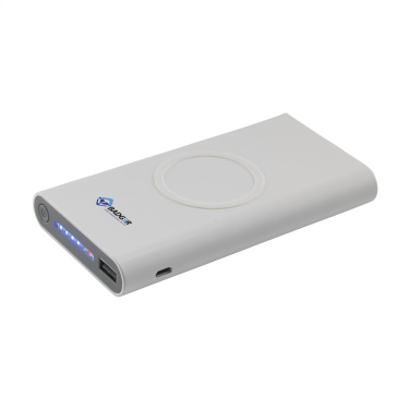 Logo trade promotional products picture of: Wireless Powerbank 8000 C wireless charger