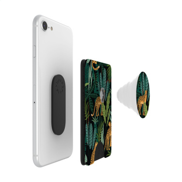 Logotrade corporate gift picture of: PopSockets® PopWallet+ card holder with PopGrip